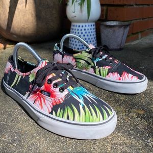 Tropical Vans Sneakers Floral Palms